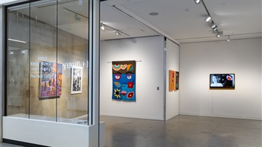 The Hub Gallery exhibition space