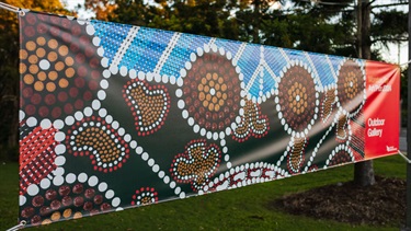 Victor Robert Crouch - Borra ring with spirits (cropped) at Albany Creek