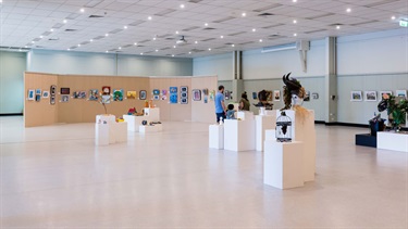 Youth Art Awards 2024 exhibition installation