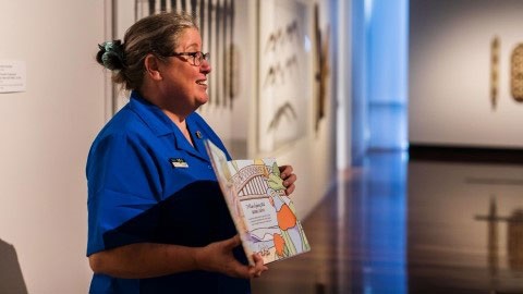 Storytime in Caboolture Regional Art Gallery