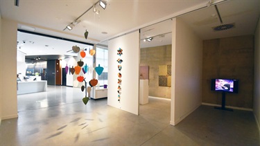 The Hub Gallery exhibition space