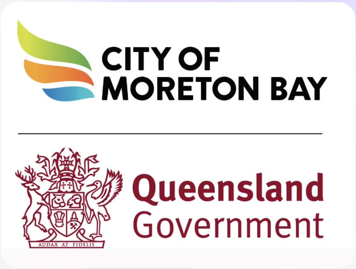 City of Moreton Bay and Qld Govt logos