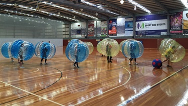 Bubble soccer