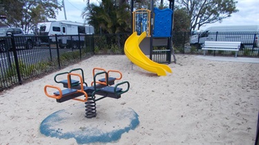 Bongaree caravan park playground