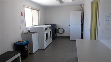 Bongaree caravan park laundry