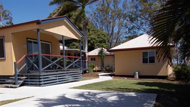 Bongaree caravan park cabins