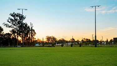 The Mill open space oval