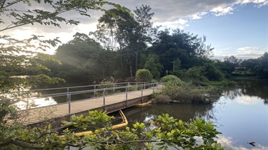 Walkway across Caboolture River