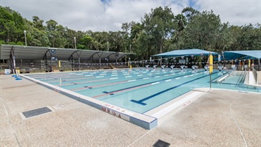 25-metre heated swimming pool