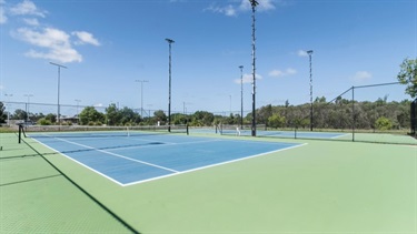 Tennis courts