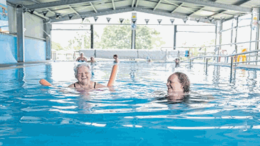 Indoor heated program swimming pool