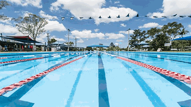 50-metre heated swimming pool