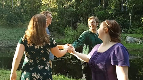 Community Folk Dance at Samford