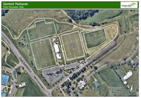 Samford Parklands - Field allocation