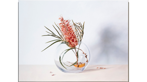 Lisa Christensen, Grevillea and Melaleuca in Glass