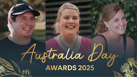 Australia Day Award winners