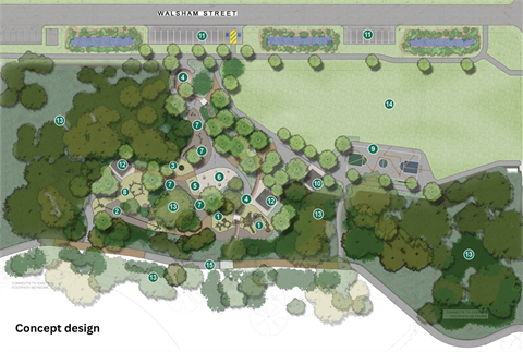 John Bray Park concept design