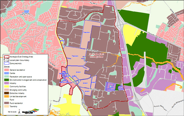 Narangba east zone map