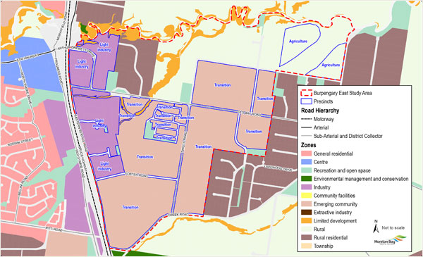 Burpengary East zone map