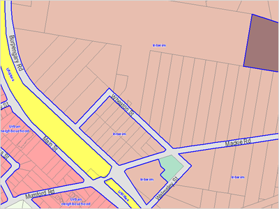 Emerging community zone map example