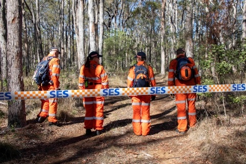 SES missing person search