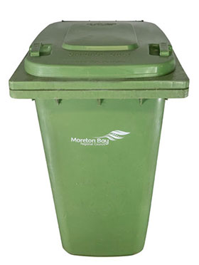 Nature green bin with nature green lid