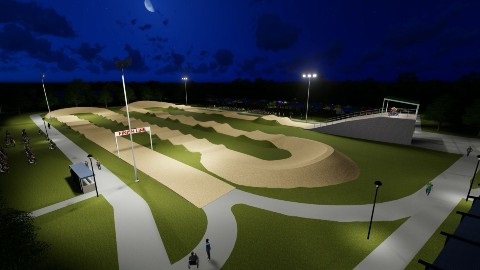 Nolan Park BMX track