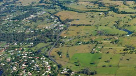 Waraba aerial shot