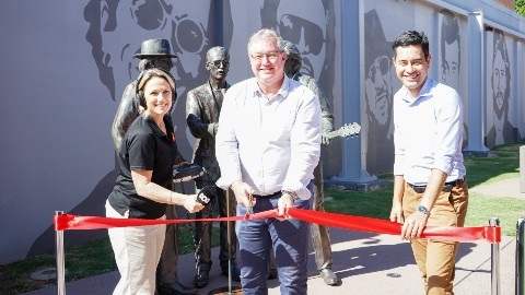 Bee Gees Way reopening