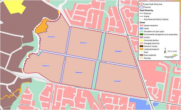 Joyner South zone map