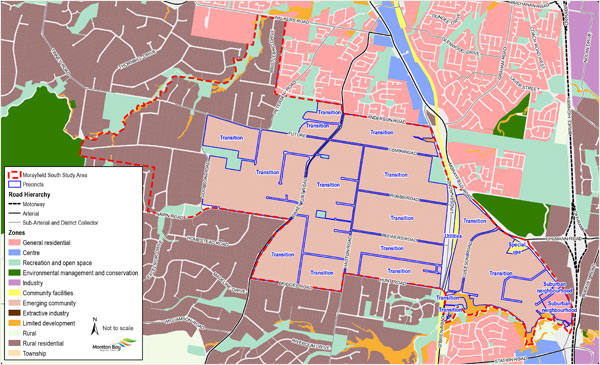 Morayfield South zone map